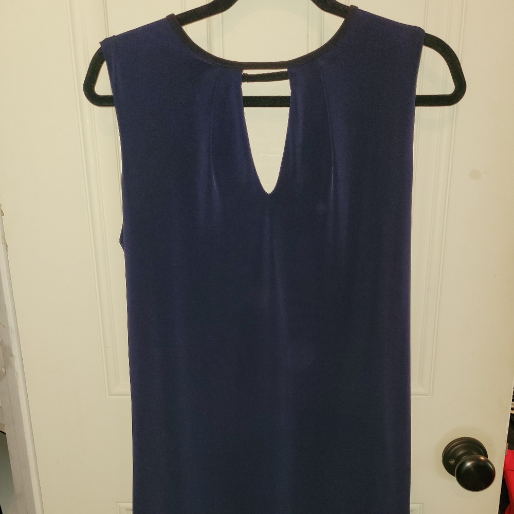 Navy blue dress